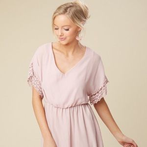 NWT Altar'd State Gable Burnished Lilac Dress